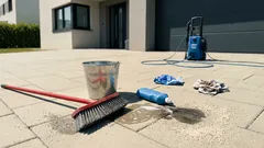 Jak vyčistit mastné skvrny na betonu bez wapky: stačí teplá voda a jeden kuchyňský pomocník